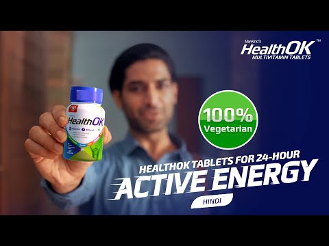 GIRISH JAIN Health ok 100% Vegitarian multi vitamin tablets 