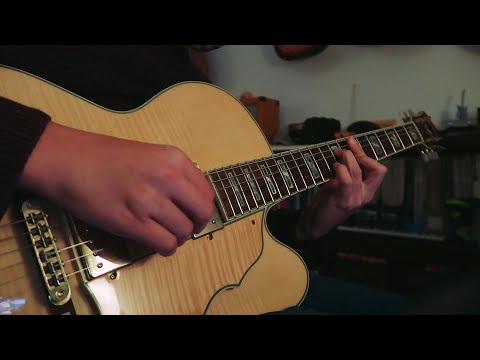 This Chinese made Ibanez AF105 is AMAZING