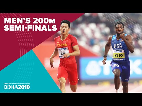 Men's 200m Semi-Finals | World Athletics Championships Doha 2019