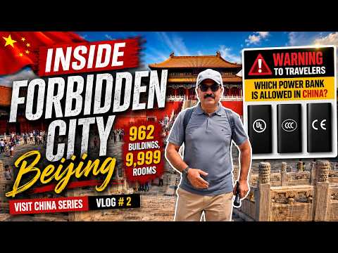 Inside Forbidden City in Beijing | Incredibly vast with 9,999 rooms | China Visit Series Vlog # 2
