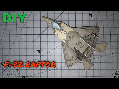 How to make 3D model of F-22 Raptor