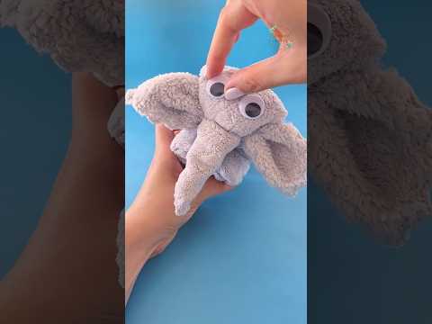 🐘 Cute Towel Elephant