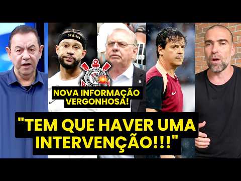 “É UMA SITUAÇÃO VERGONHOSA! Gente, o CORINTHIANS AGORA ESTÁ…” OLHA o que FOI DETONADO!