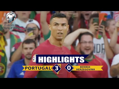 Portugal 3 - 0 Bosnia-Herzegovina | Highlights | European Qualifiers | 18th June 2023