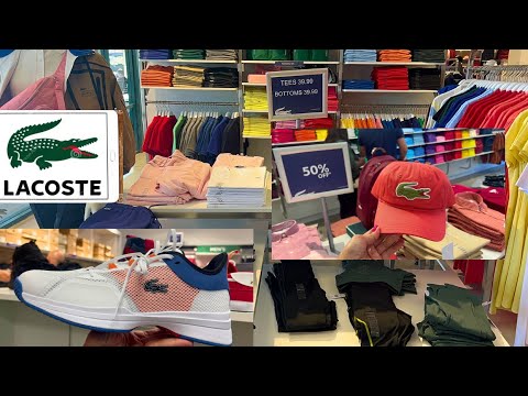LACOSTE Polo Shirts up to 70%OFF MEN’S and WOMEN’S Polos and Shoes