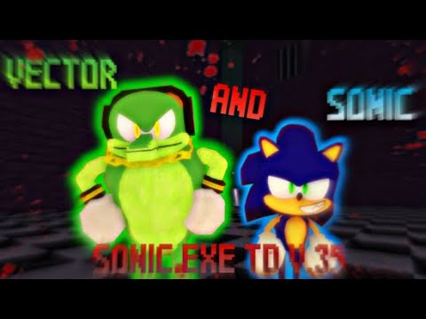 Vector & Sonic update/gameplay! [Sonic.EXE:TD v 1.35] (FT. @AnEpicDisasterYT &@Melody-123v )