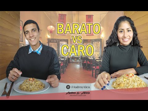 CHAUFA BARATO vs CHAUFA CARO : Cual es el Mejor? | Andres y Alicia