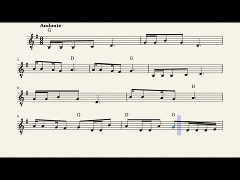 Mon Mari Pecheur in G