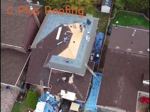 C Plus Roofing video.