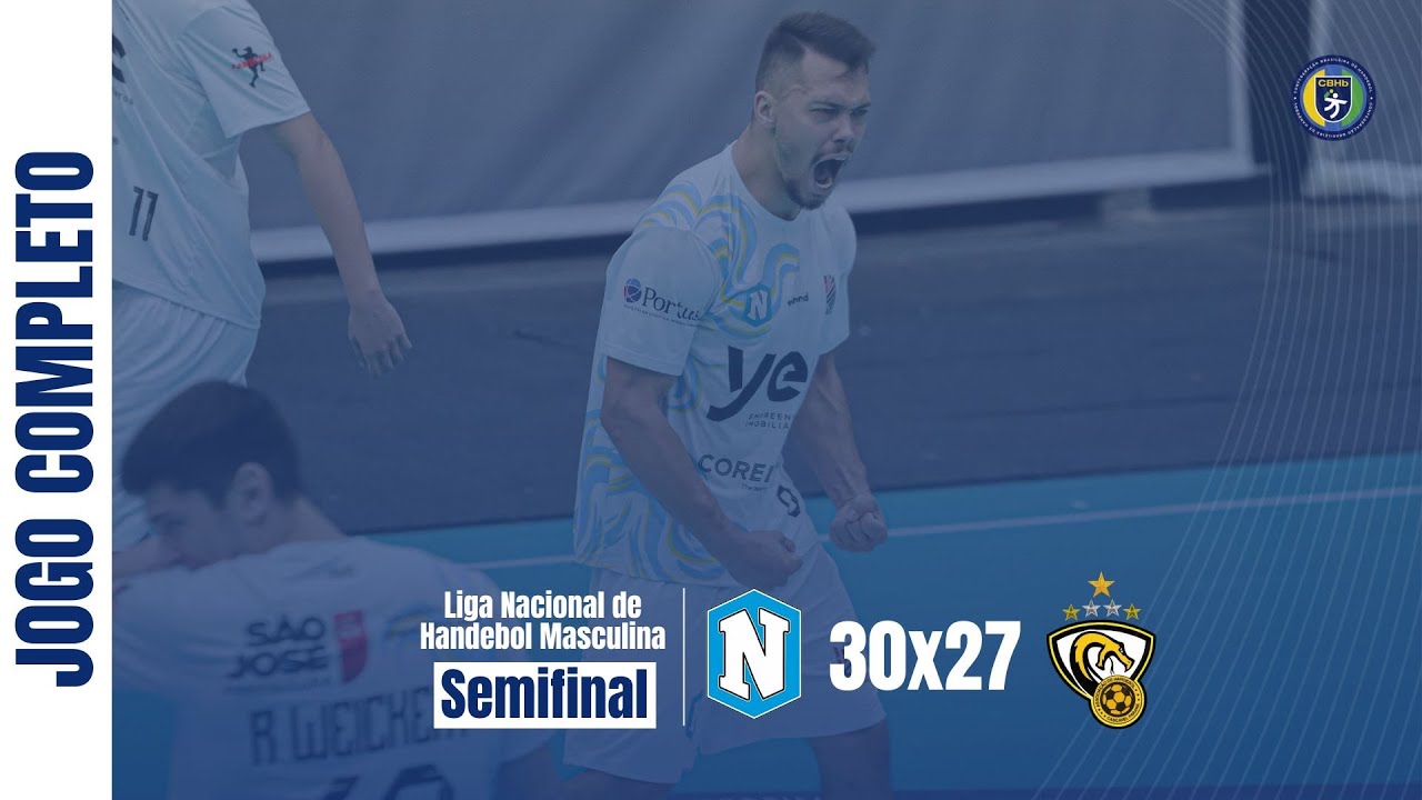 JOGO COMPLETO: NACIONAL x CASCAVEL | GRUPO B | LIGA NACIONAL DE HANDEBOL MASCULINO | FASE SEMIFINAL