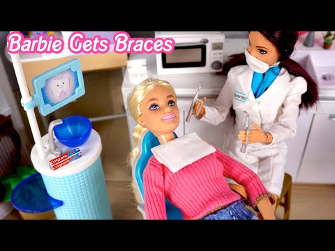 Barbie Doll Gets Braces - Dreamhouse Adventures Story