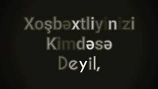 Xosbextliyi ozunde tap whatsap durum videolari 2017