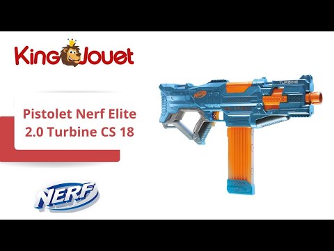 Nerf Elite 2.0 Turbine CS-18 et Flechettes Nerf Elite 2.0 Officielles