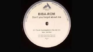 BIBA-ROM - Don’t You Forget About Me (Phunk Investigation In The Mix) Vox: Jim Kerr