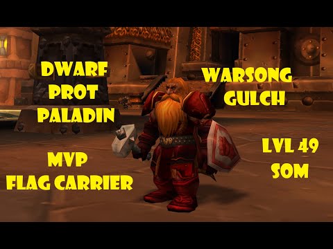 Classic Paladin PVP BG SoM - Protadin MVP Flag Carrier in WSG!