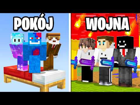 100 GRACZY SYMULUJE CYWILIZACJE BEDWARS!