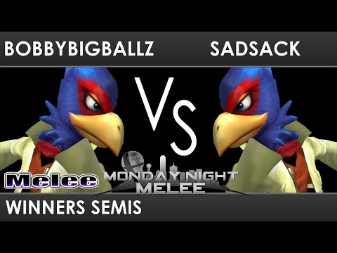 MNM 324 - Bobbybigballz (Falco) VS SadSack (Falco) - Winners Semis - SSBM Melee