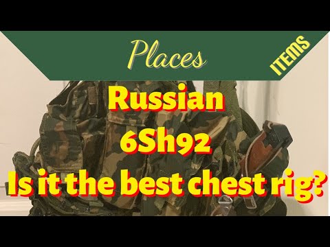 Russian 6Sh92 Chest Rig