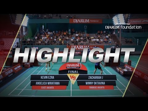 Kevin Ezra/Angelica Wiratama (Exist Jakarta) VS Zachariah Joshiano/Winny Oktavina (Tangkas Jakarta)
