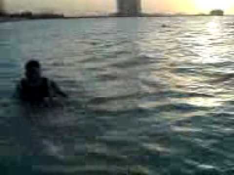 shyam singh on beach