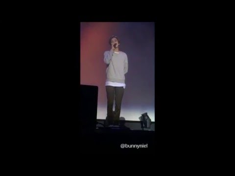 160405 ; TEEN TOP in CHICAGO CRY (울어) FANCAM 직캠 NIEL 니엘 FOCUS ; REHEARSAL