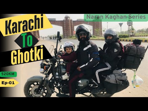 Karachi To Naran Kaghan | With Family | On Bike | Pakistan Tour | Ep-01