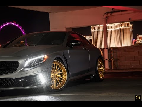 WALD Mercedes-Benz S550 Coupe | Black di Forza BM13-L Step Lip Concave | Savini Wheels | RDB LA