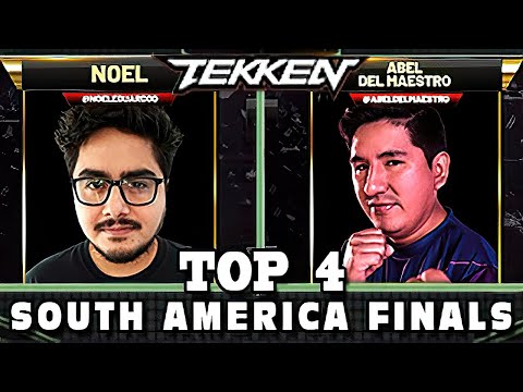 Tekken 7 - South America Finals TOP 4 feat. Abel del Maestro, Noel, Leoxaves, Alonso Gonzales