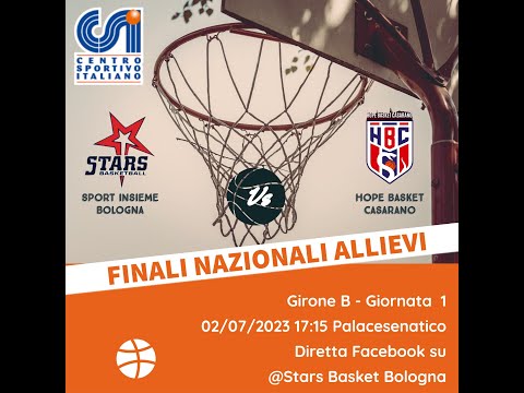 CSI Finali Nazionali Allievi U16 - Giornata 1: Stars - HB Casarano - Quarto 2