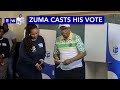 MK Party's Jacob Zuma casts vote in Nkandla