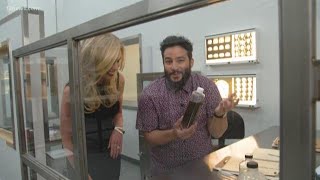 Behind the scenes of the lab in Blindspot