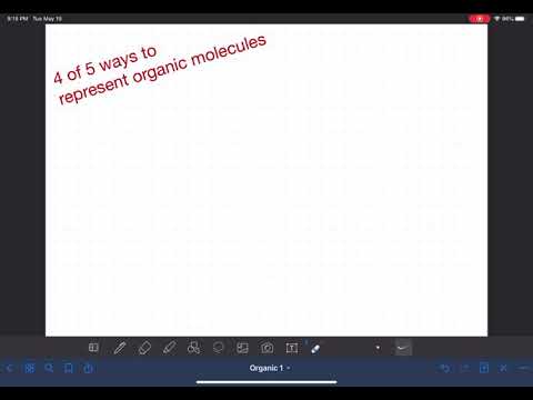 8: How to draw condensed and partially condensed structures