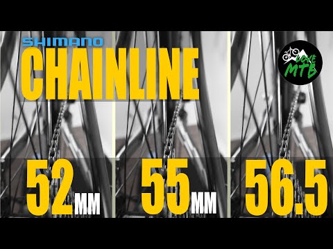 12 Speed CHAINLINE Explained - 52 vs 55 vs 56.5 mm, Shimano SLX M7100 vs M7120  Cranksets