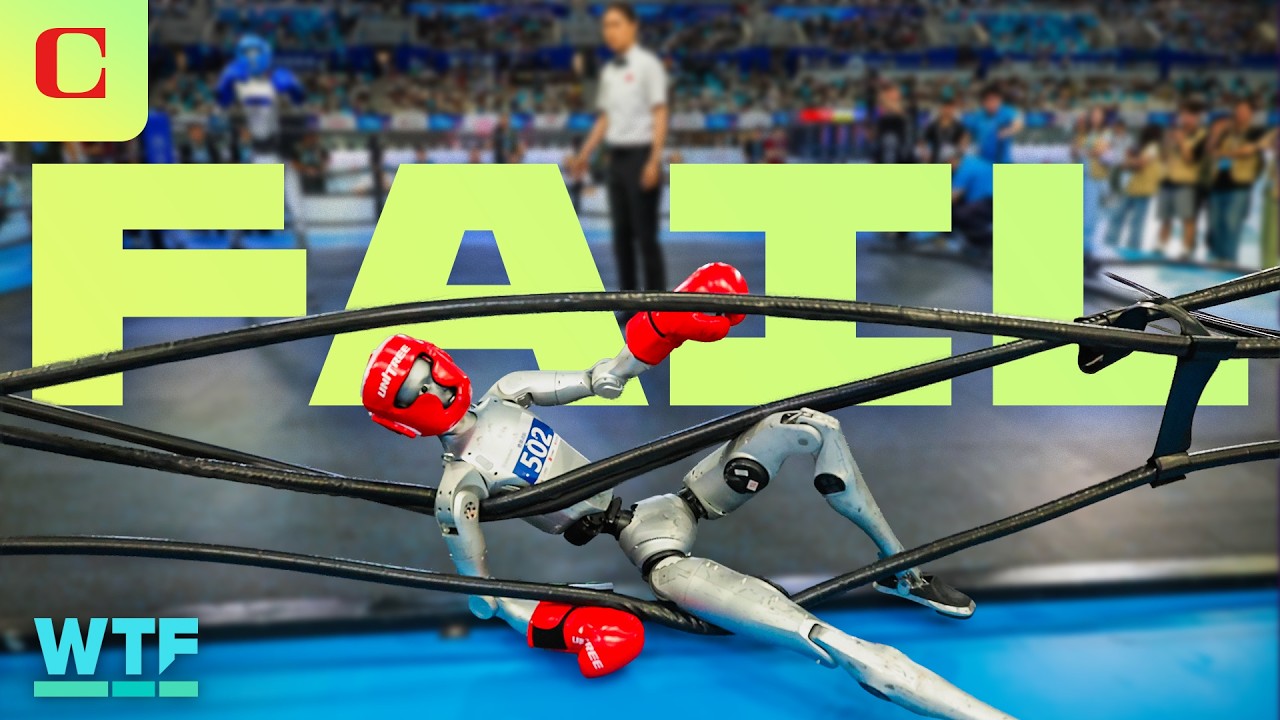WILDEST Highlights From China's Humanoid Robot Olympics