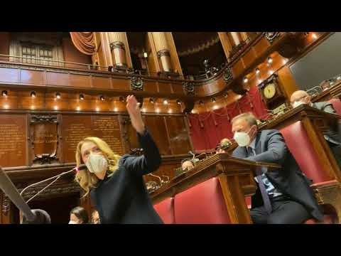 GIORGIA MELONI DURISSIMA CONTRO DRAGHI: “SUL RECOVERY PARLAMENTO DERISO E UMILIATO”