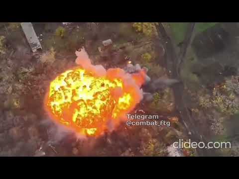 Huge russian tank explosion after being hit-jack in the box effect