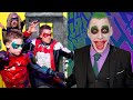 Ninja Kidz & Batman team-up to Save Robin from the Joker!