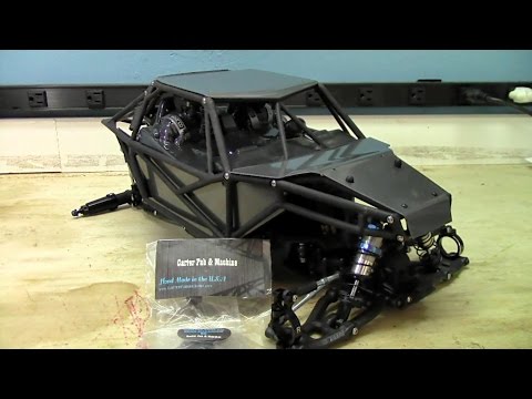 Axial Yeti Upgrade - PT 6 - Carter Fab Machine Body Panels & Sway Bar Disconects