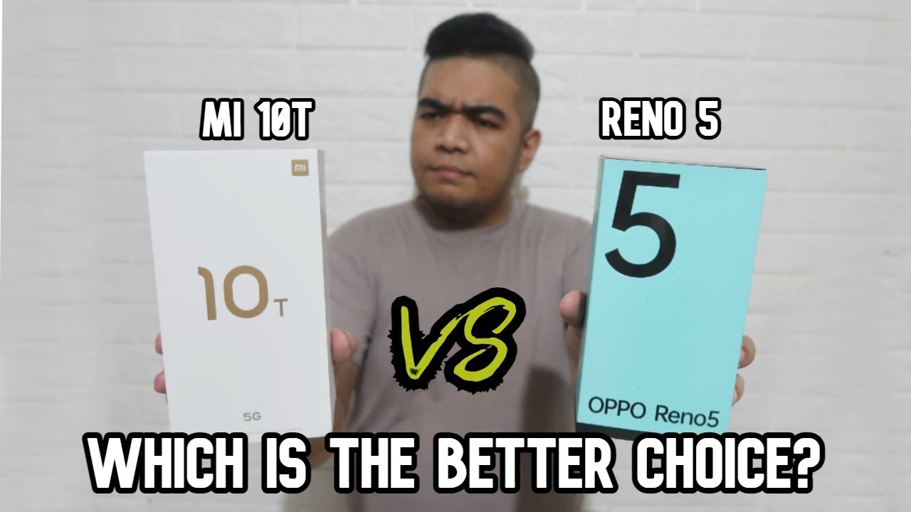 OPPO RENO 5 4G VS XIAOMI MI 10T 5G Comparison Video | Benchmark Tests | Charge Test