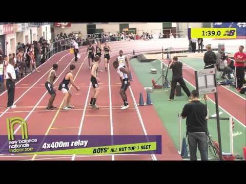 Boys 4x400m Section 4 - New Balance Indoor Nationals 2012