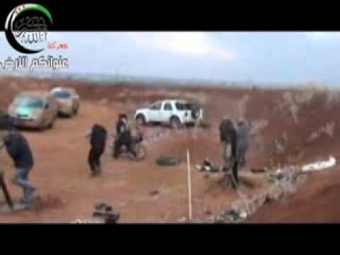 استهداف قوات النظام في الكتيبة المهجورة في ريف درعا بقذائف الهاون من قبل كتيبة الإسلام ابن تيمية