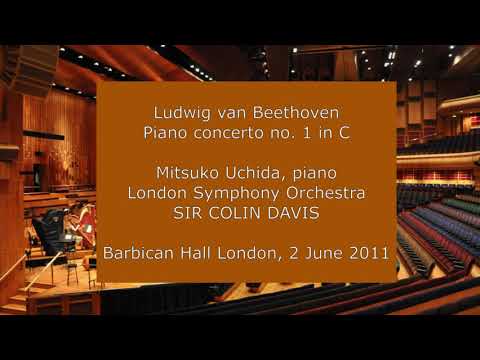 Ludwig van Beethoven - Piano Concerto no. 1: Mitsuko Uchida and Sir Colin Davis with the LSO in 2011