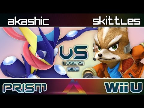 PRISM 116 - Akashic (Greninja) vs. Skittles (Fox) - Losers Side - Smash Wii U