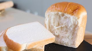 (손반죽)How to make White Bread생크림 식빵만들기 쉬운 손반죽/milk bread recipe /No egg/No butter /쉬운 손반죽