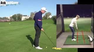 Pull Draw Golf Tip and Aim