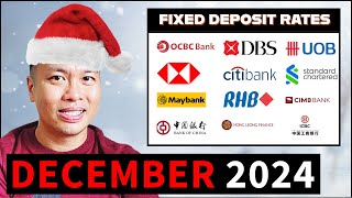 I Found the BEST Fixed Deposit Rates for DECEMBER 2024 🎄