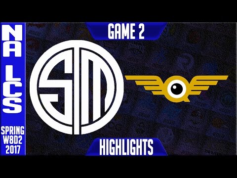 TSM vs FlyQuest Game 2 - NA LCS W8D2 Spring 2017 - TSM vs FLY G2