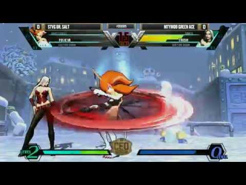 CEO 2015 - UMVC3 - Top 16 - STVG Dr. Salt vs MTYMOD Green Ace