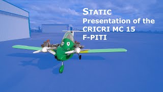 CRICRI F PITI MC15 Small Plane