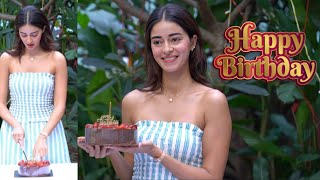 Ananya Pandey celebrates her Birthday with The Media